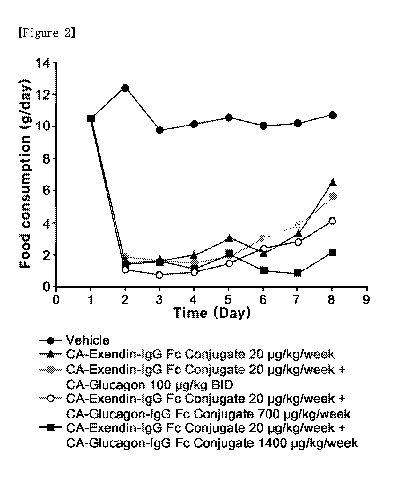 Novel long-acting glucagon conjugate and pharmaceutical composition comprising the same for the prevention and treatment of obesity