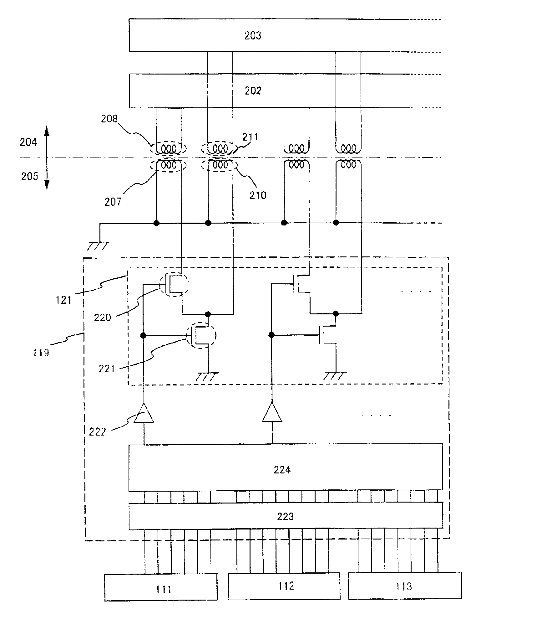 Measuring method, inspection method, inspection device, semiconductor device, method of manufacturing a semiconductor device, and method of manufacturing an element substrate