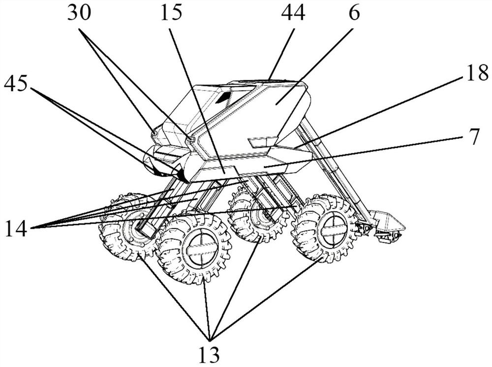 A mechanized operation method for terraced fields based on UAV transfer