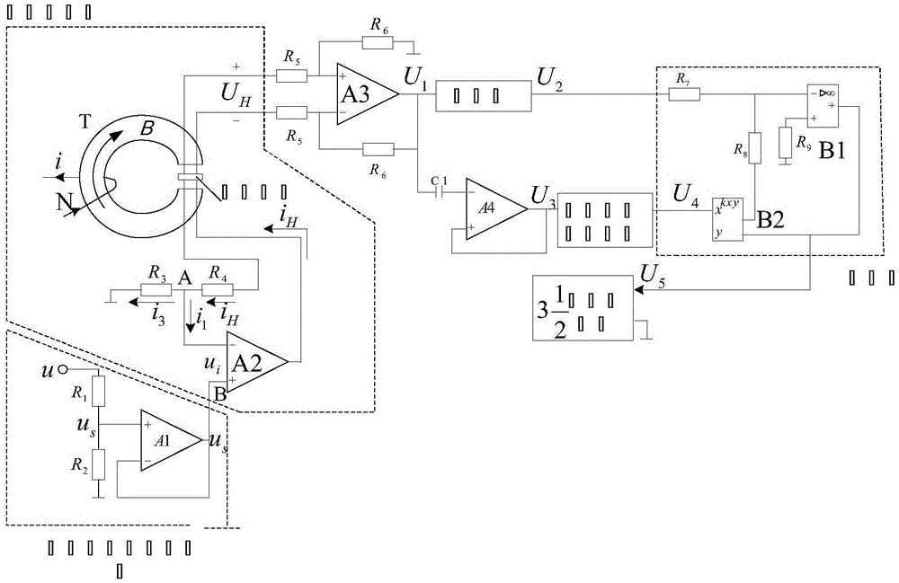 Power factor measuring device