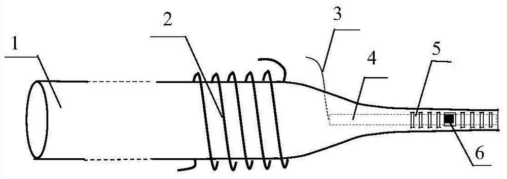 An embedded nv based  <sup>‑</sup> Magnetic Field Measuring Device of Color Center Diamond