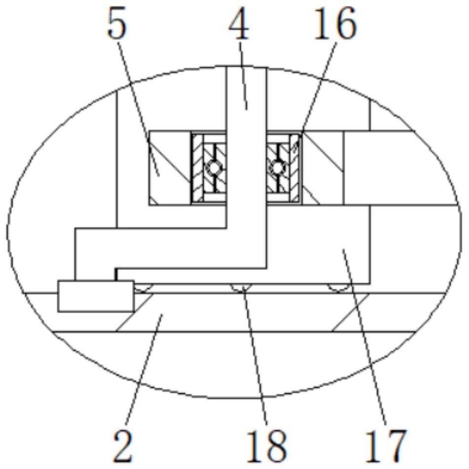 Intelligent bridge wheel protecting belt snow sweeping device