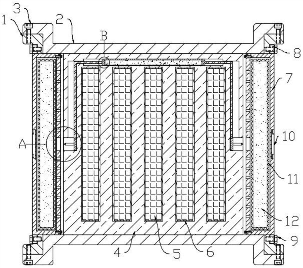 Intelligent cooling fire-resistant bus duct