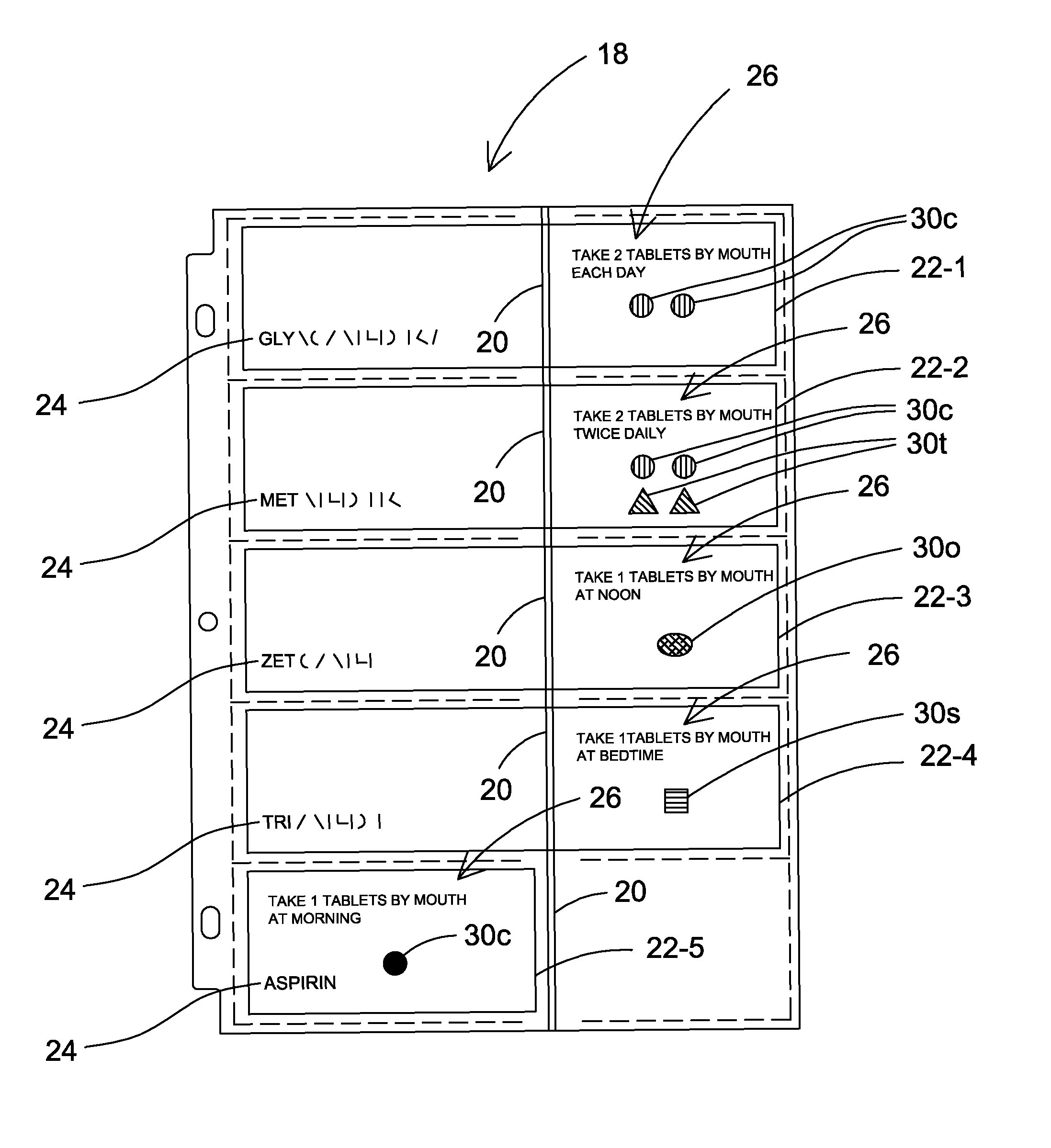 Method for managing multiple medications