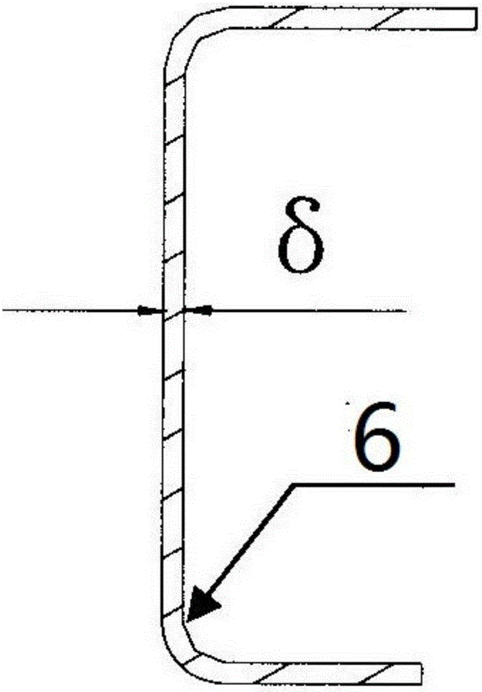 Sheet metal part sagging compensation design method