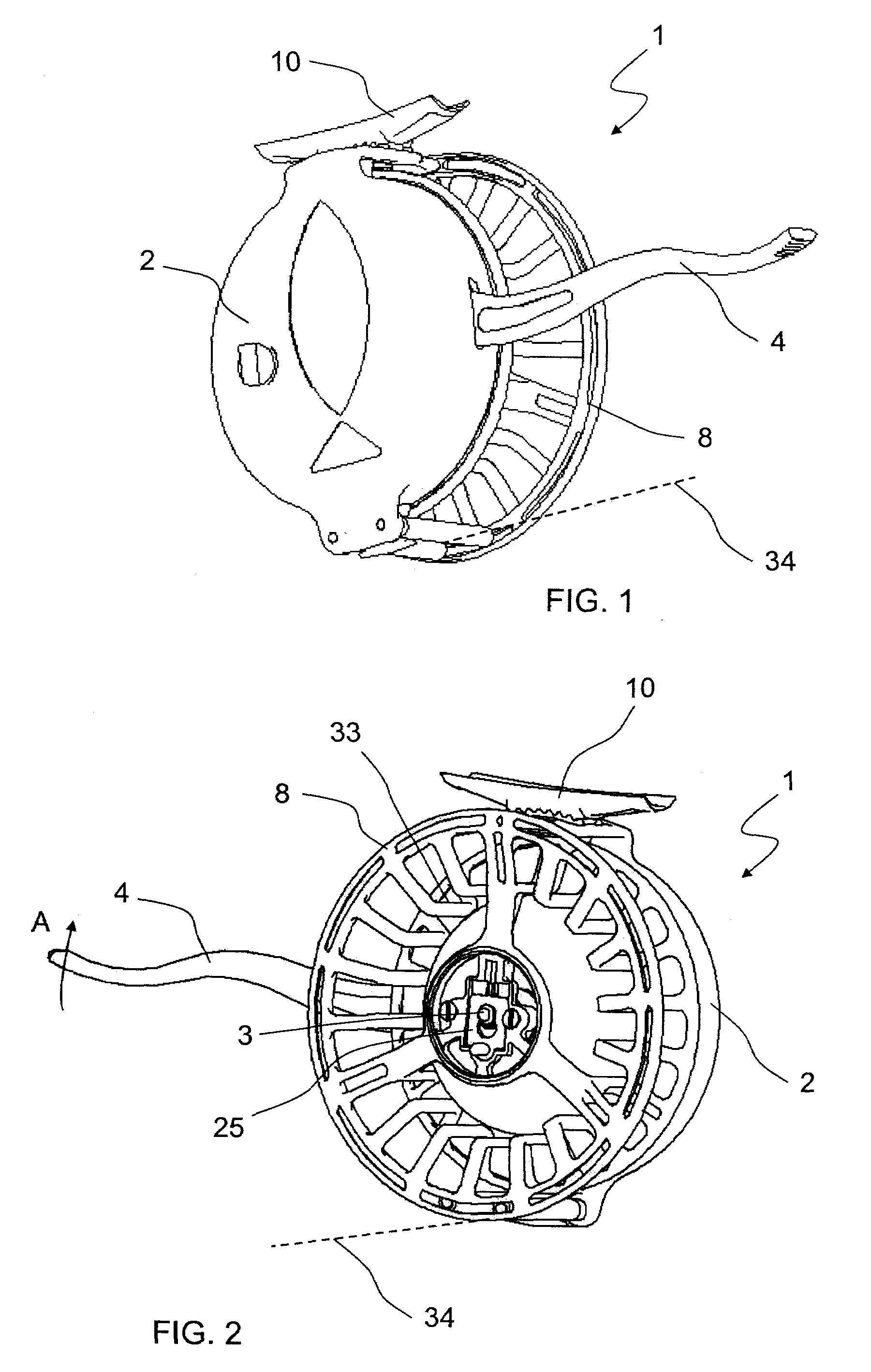 Fly fishing reel