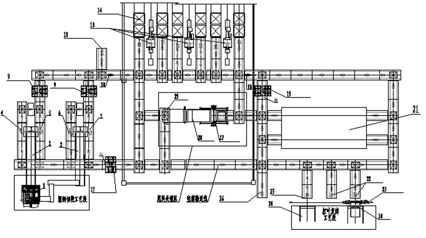 Flexible manufacturing and precise formulation process for threshing and redrying tobacco leaves