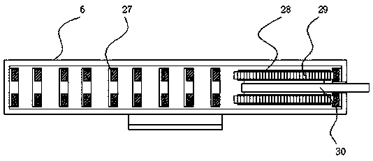 Filterable cutting type high-efficiency crushing machine for chemical processing