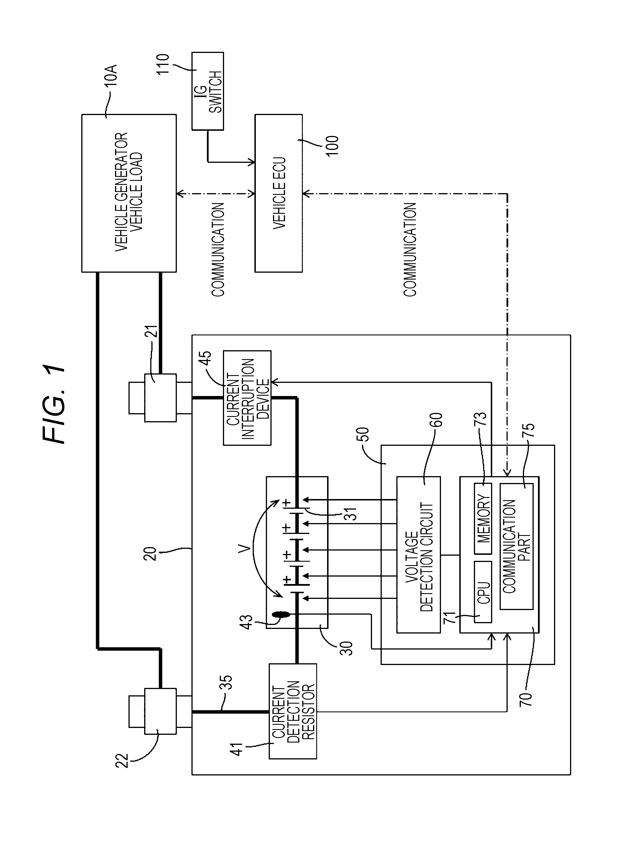 Monitoring device for secondary battery, battery pack, and protection system for secondary battery