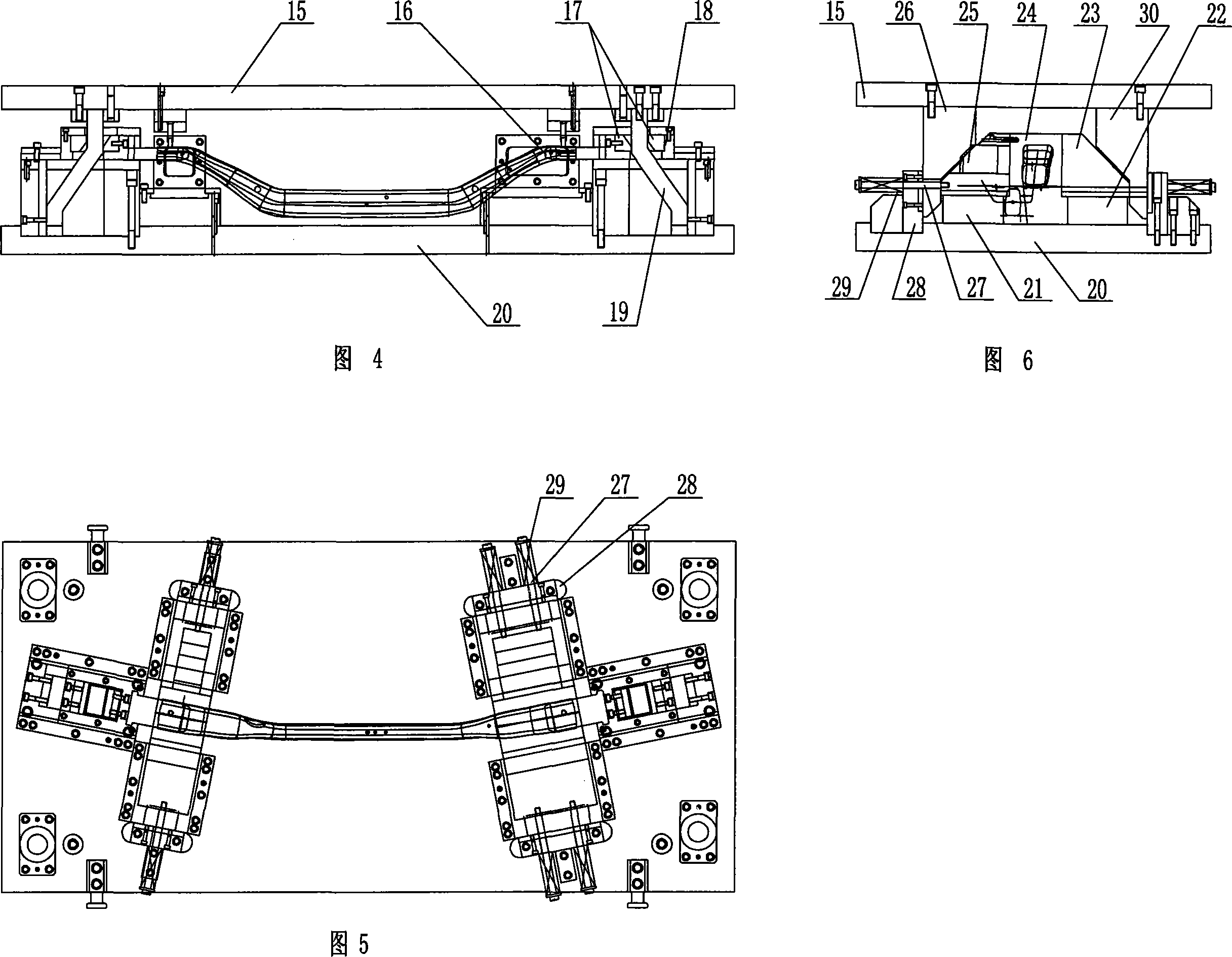 Vehicle rear axle assembly breast beam production method and special-purpose mold therefor