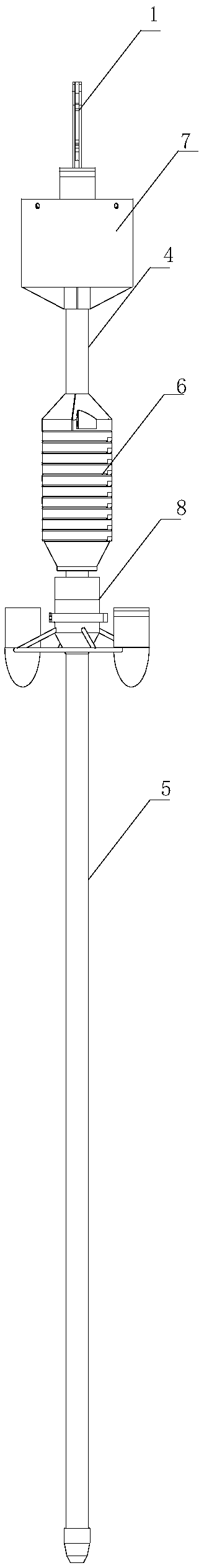 A columnar sediment gravity sampler for deep sea cableless sampling and its application