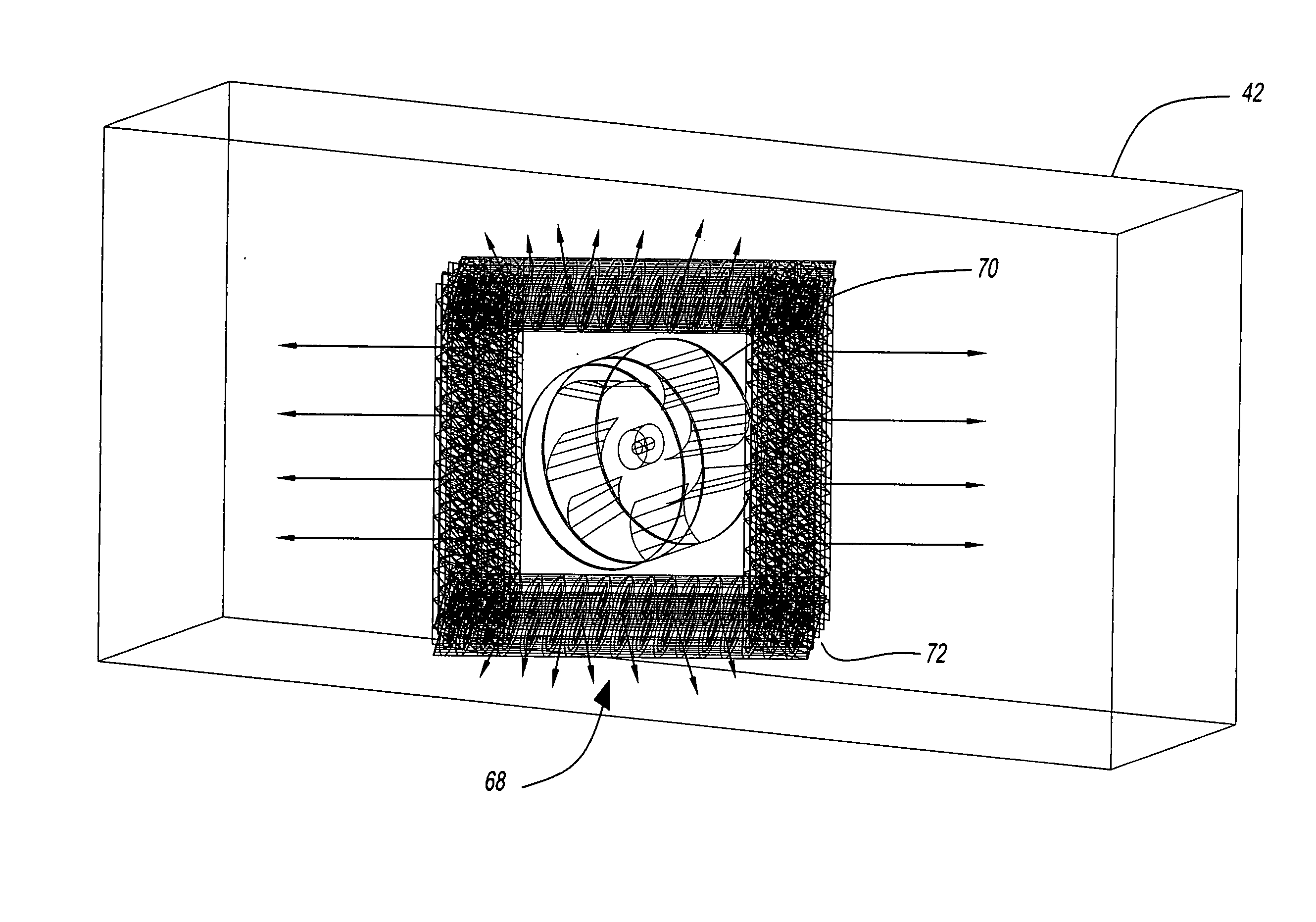 Cooking device with smoke and odor abatement