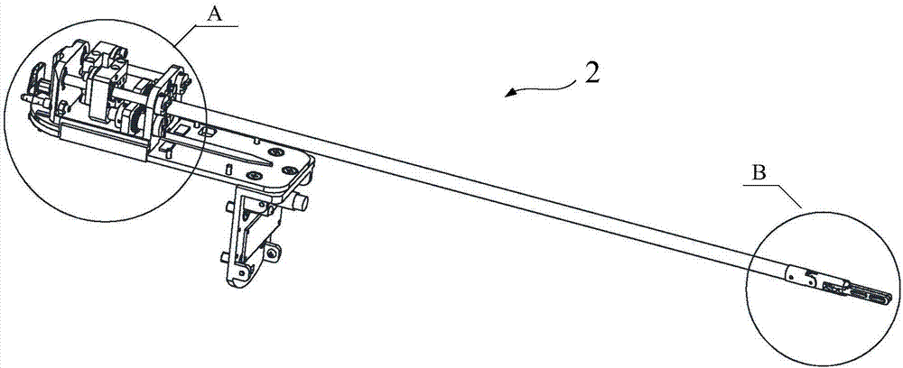 Instrument assembly, surgical instrument of surgical robot and surgical robot