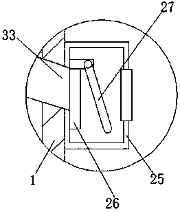 Waste gas treatment device of anesthesia machine