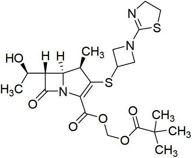 Preparation method of tebipenem pivoxil granules