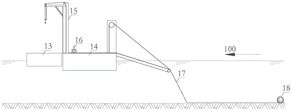 Vacuum preloading reinforcement construction method suitable for underwater silt environment