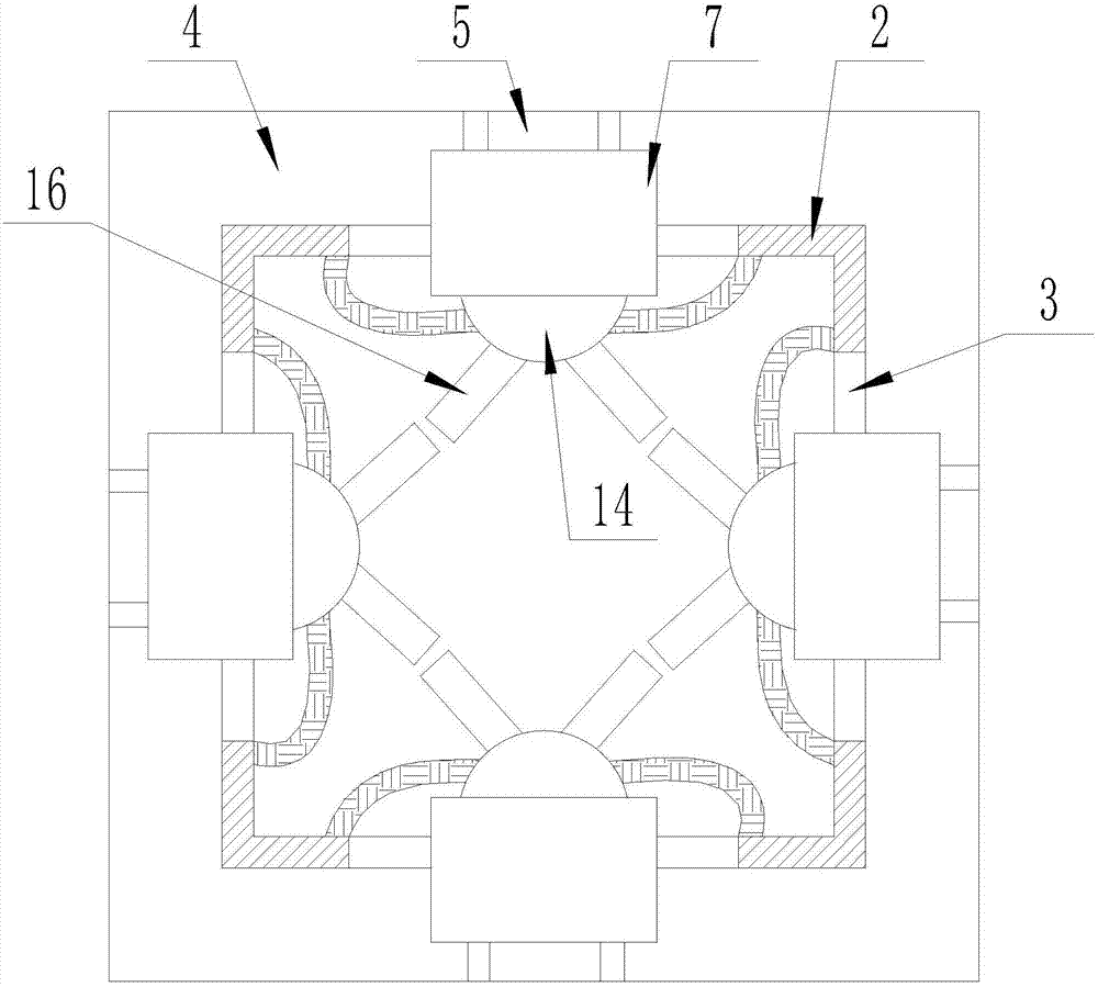 Feed stirring device