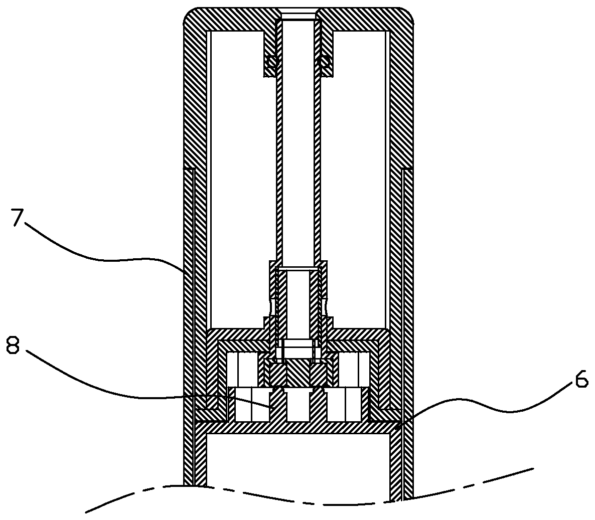 Tar leakage preventing structure and method for electronic cigarette