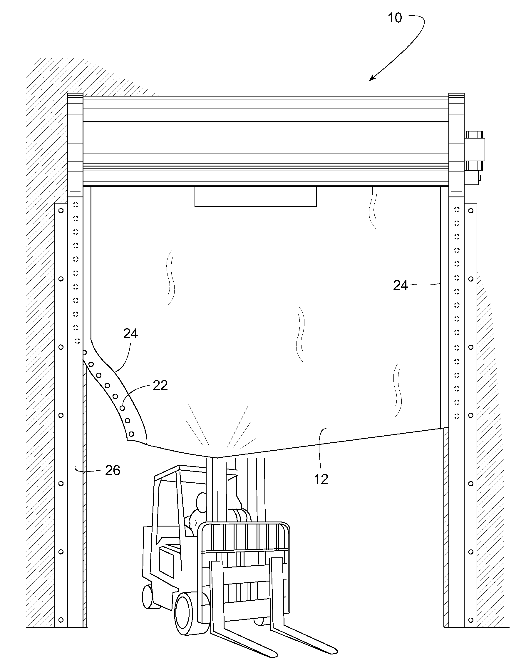 Track and guide system for a door