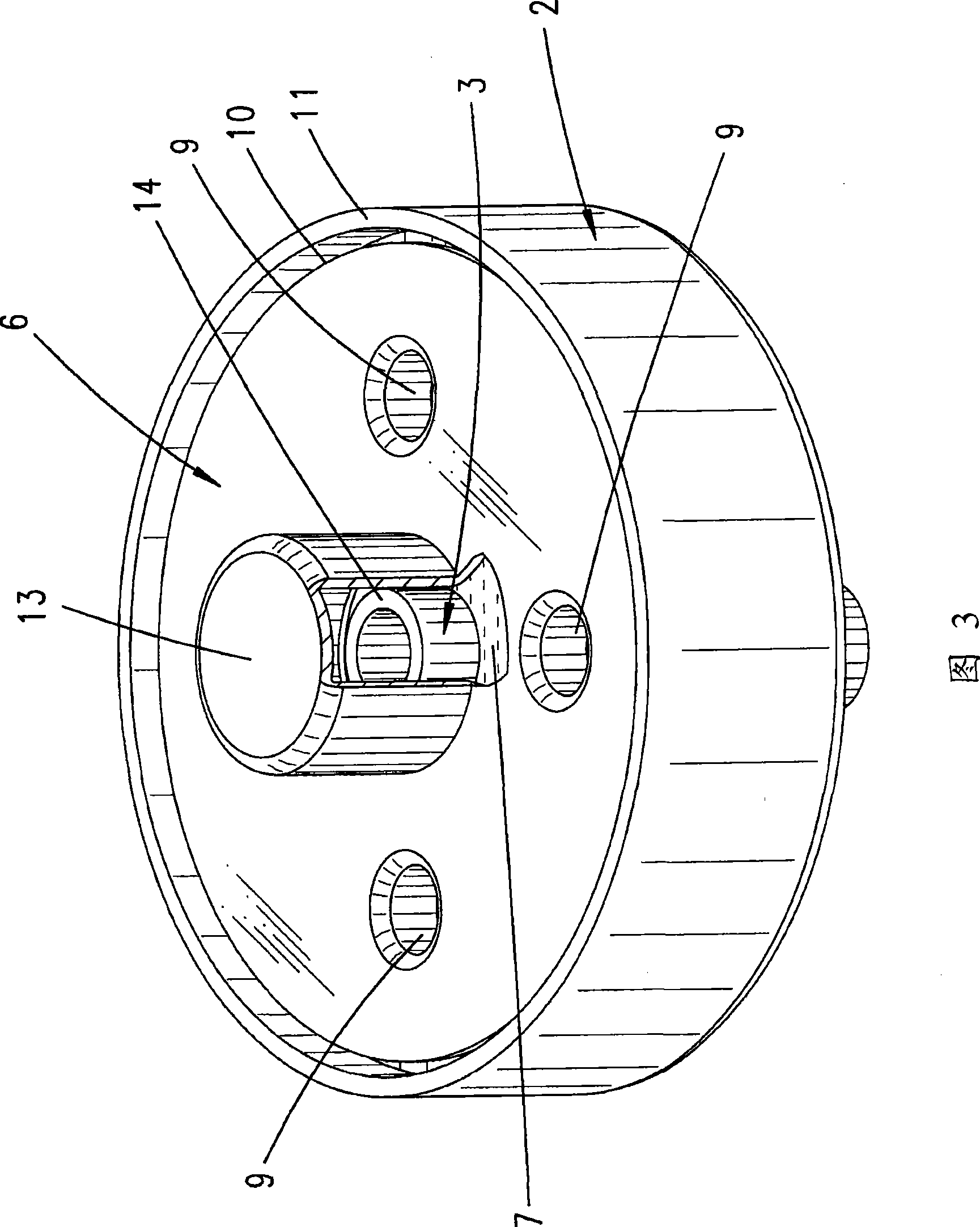 Source container of a VPE reactor