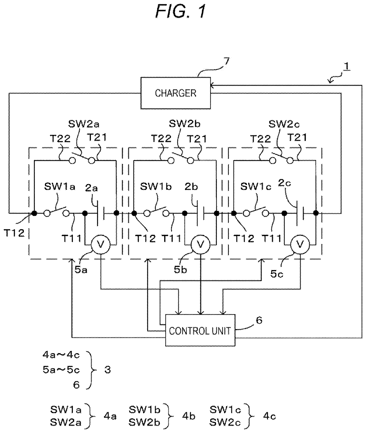 Battery control unit and battery system