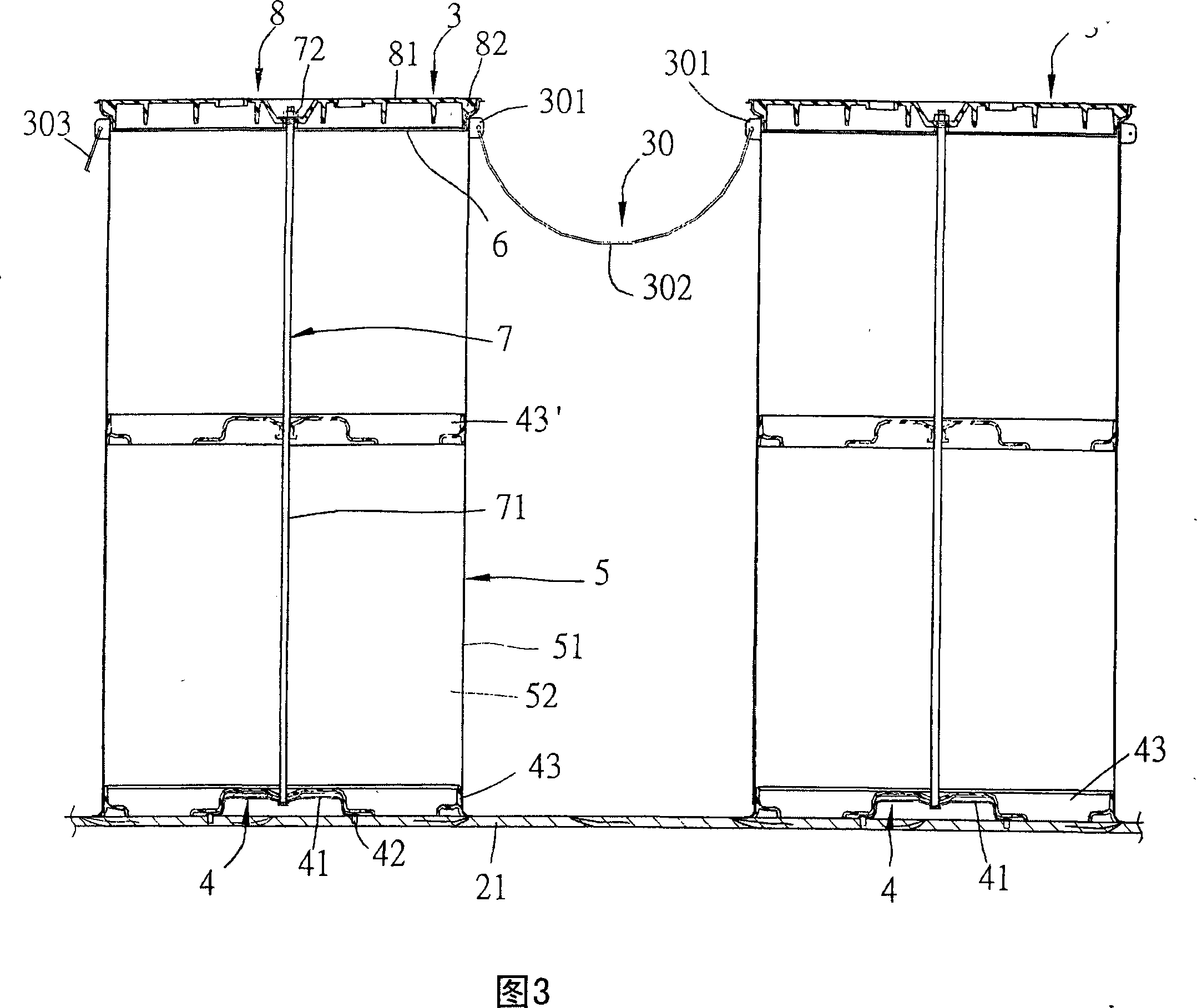 Construction method of concrete floor preformed opening