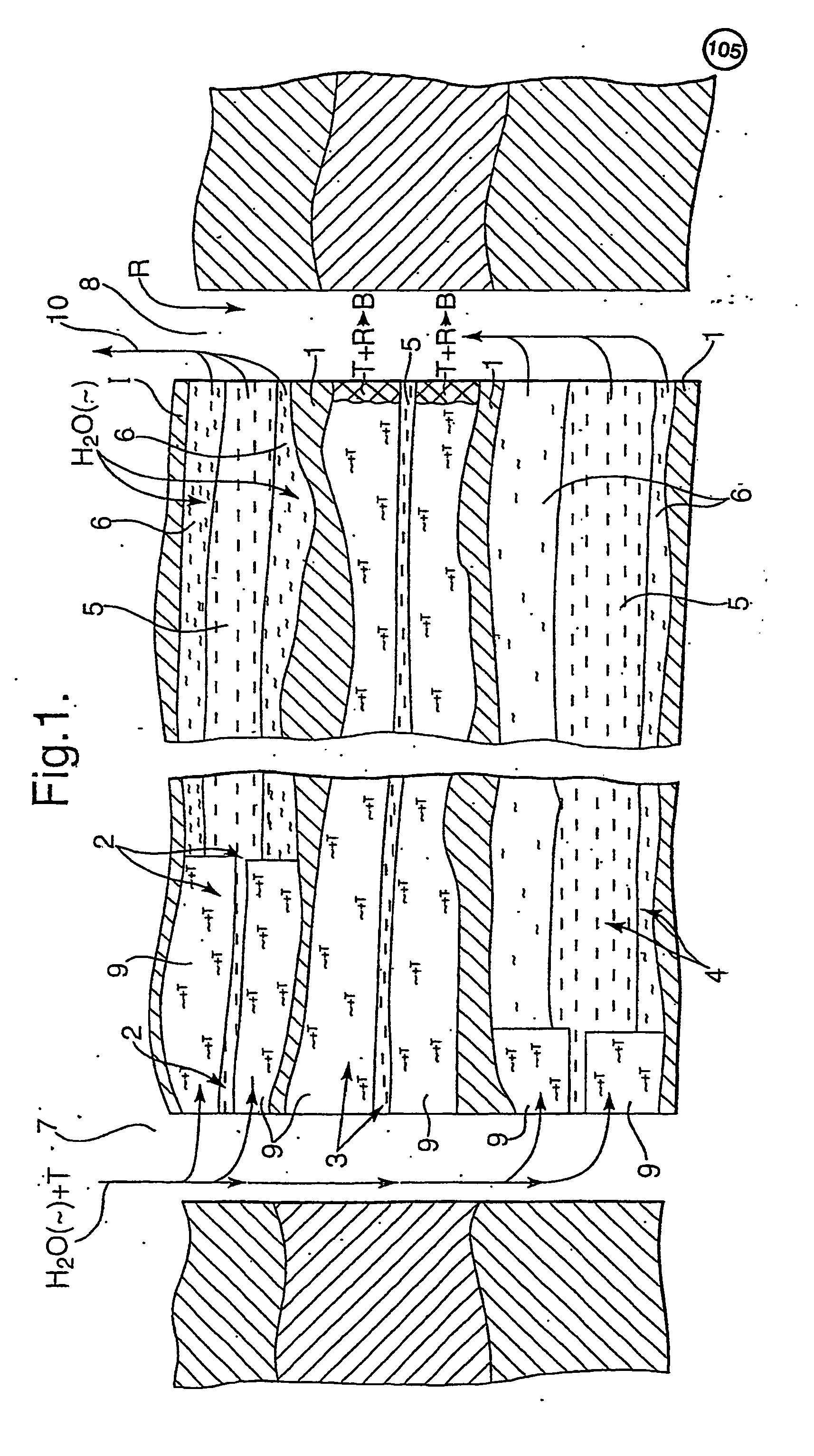 Inhibiting breakthrough of driving fluid via a permeable geological layer into an oil production well