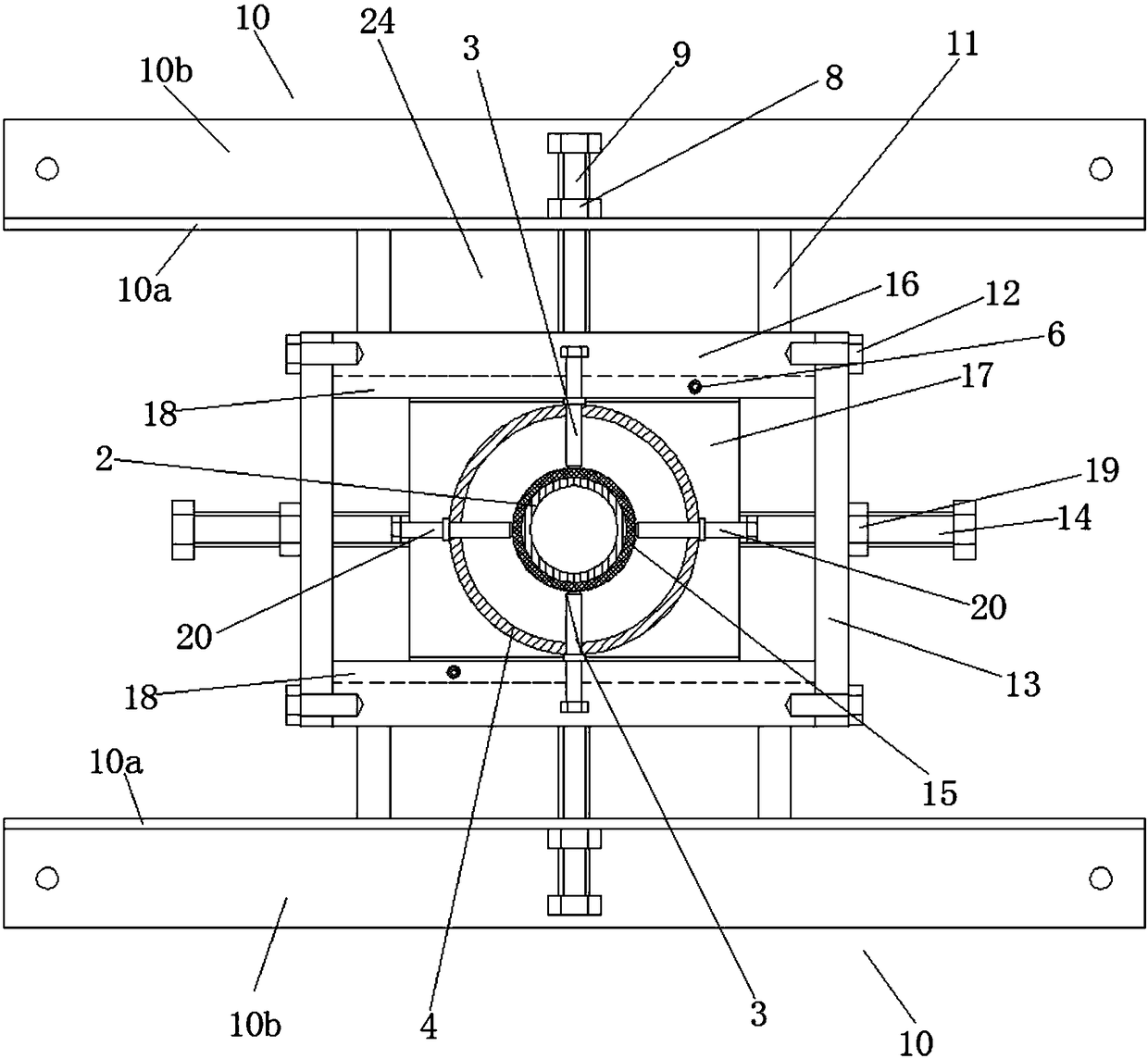 Adjustable laser instrument bracket