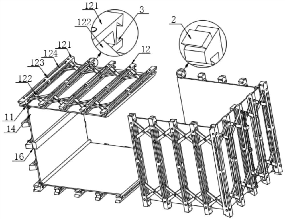 Splicing type equipment protection support for traffic transportation and using method of splicing type equipment protection support