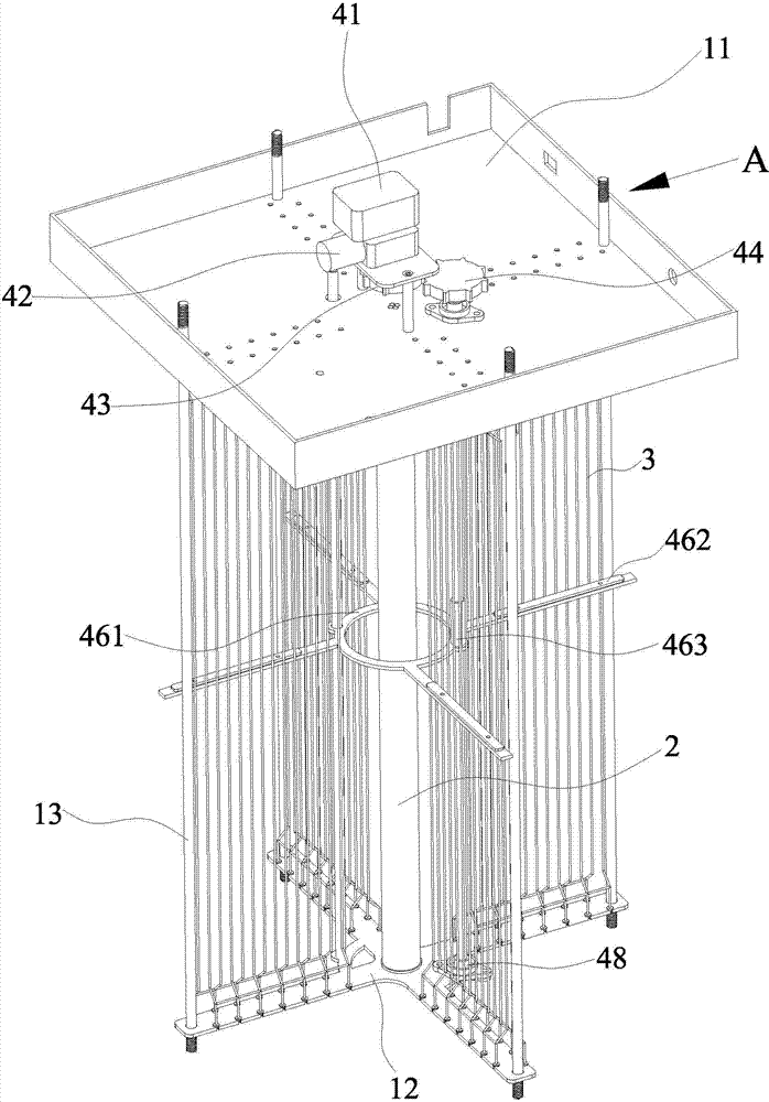 Self-cleaning insecticidal lamp