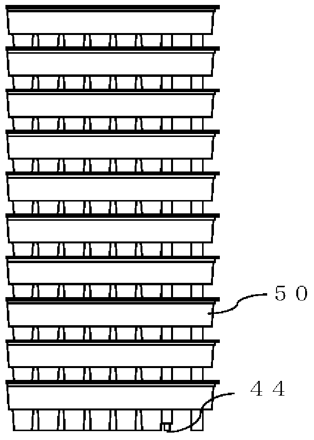 Container storage tray, and automatic analytical device