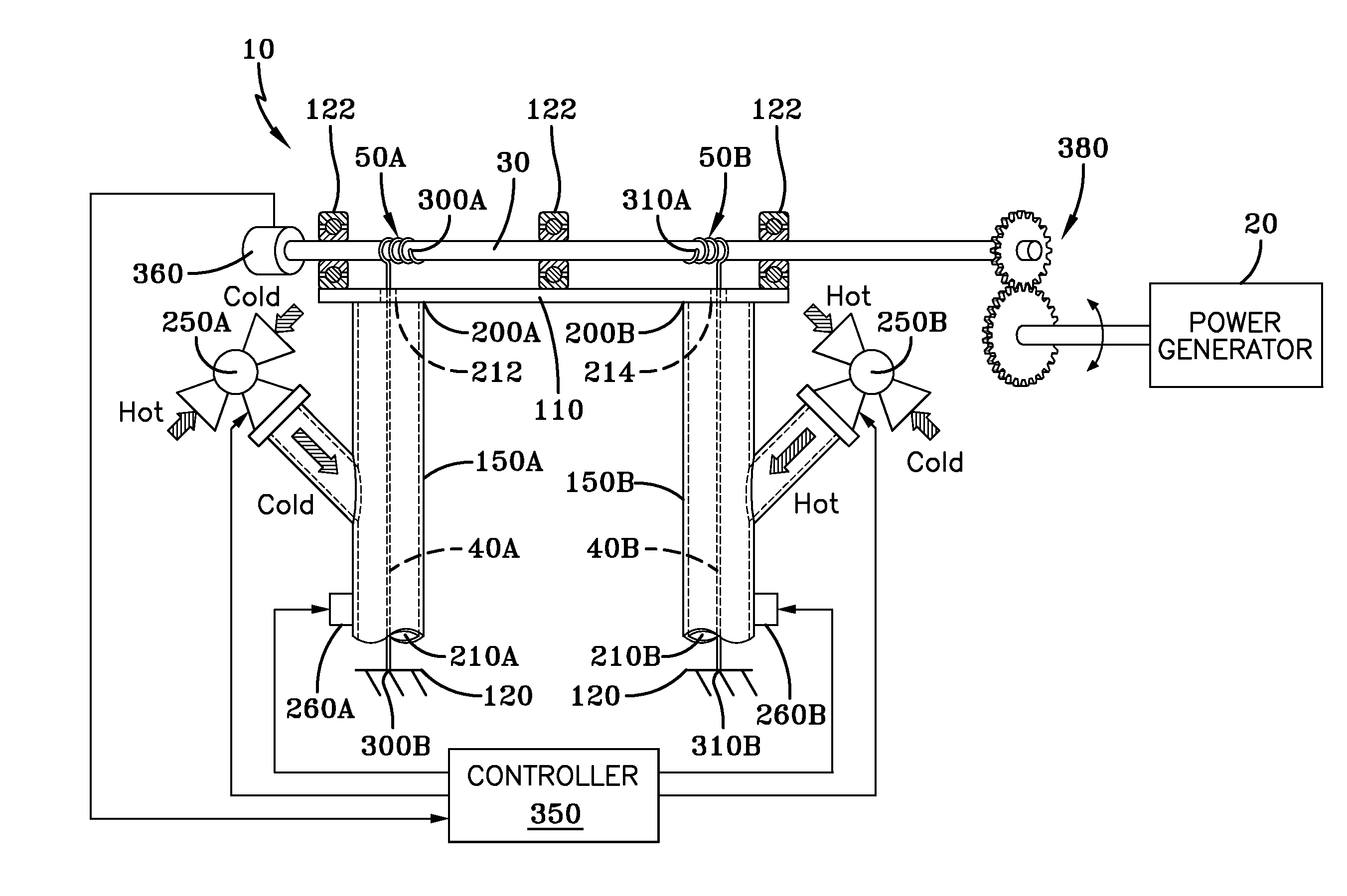 Thermal energy harvesting system