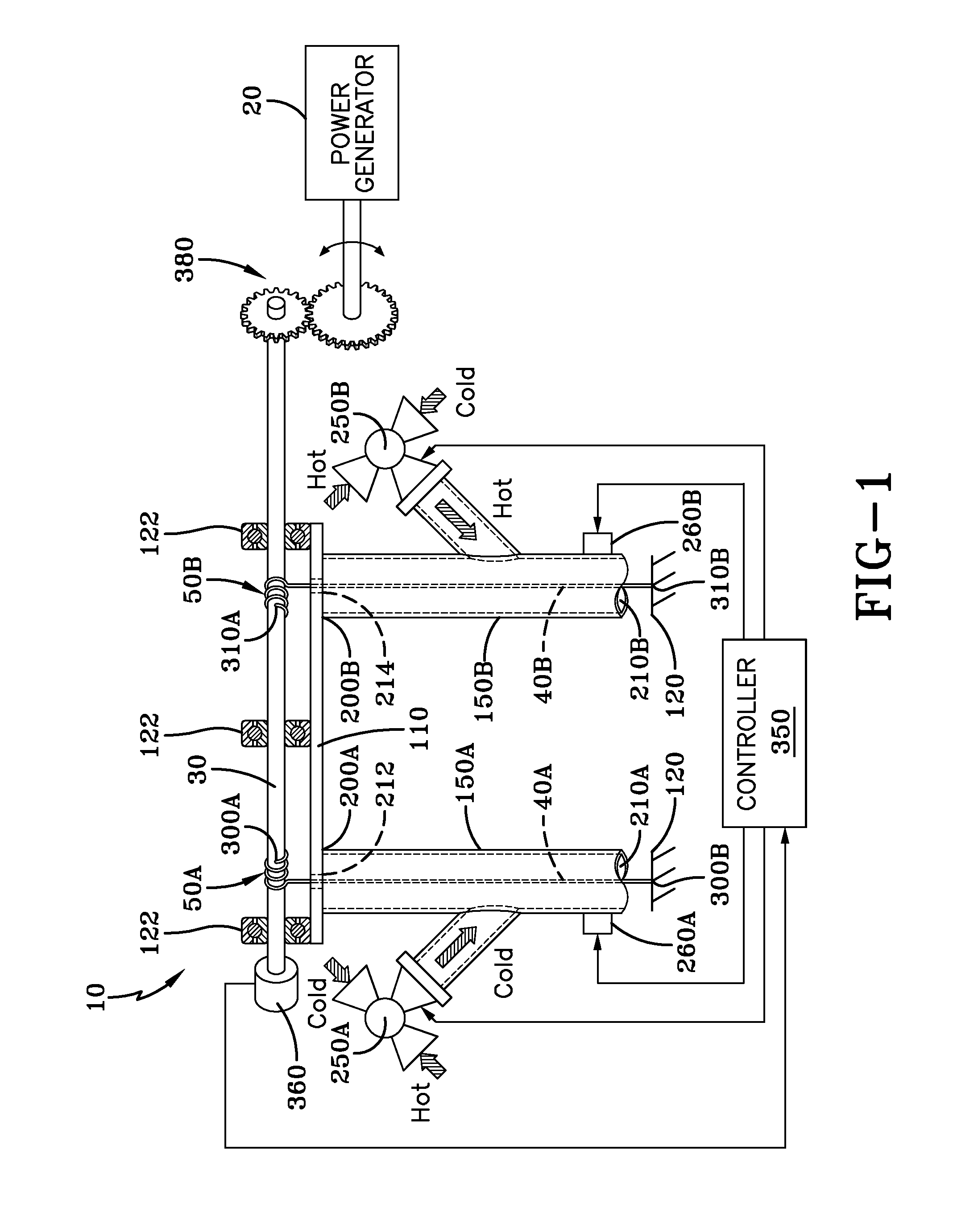 Thermal energy harvesting system