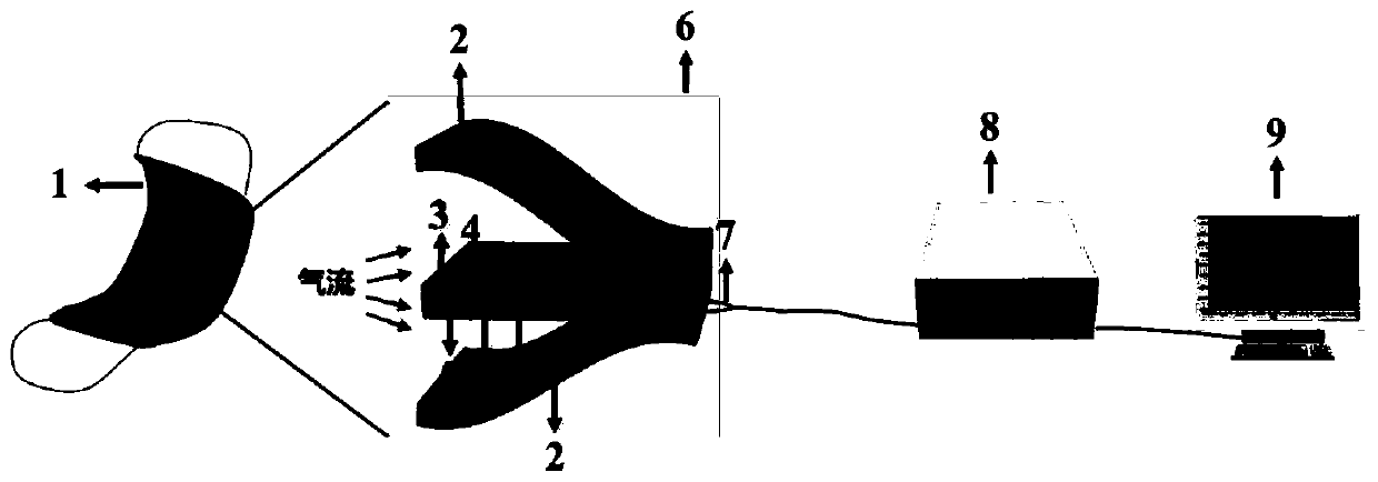 Bionic shell-type breathing monitoring friction nano-generator and preparation method thereof