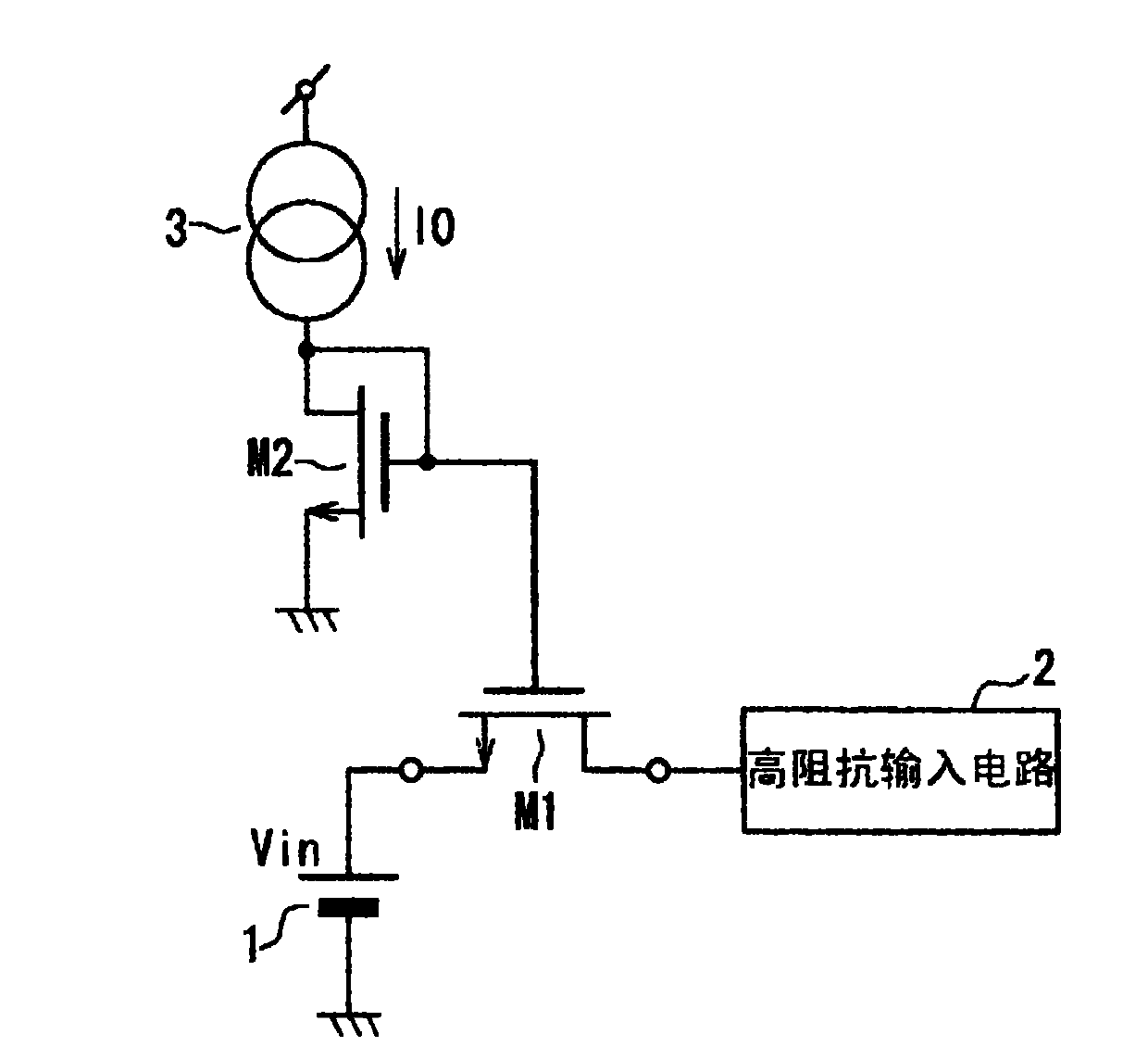 MOS transistor resistor, filter, and integrated circuit