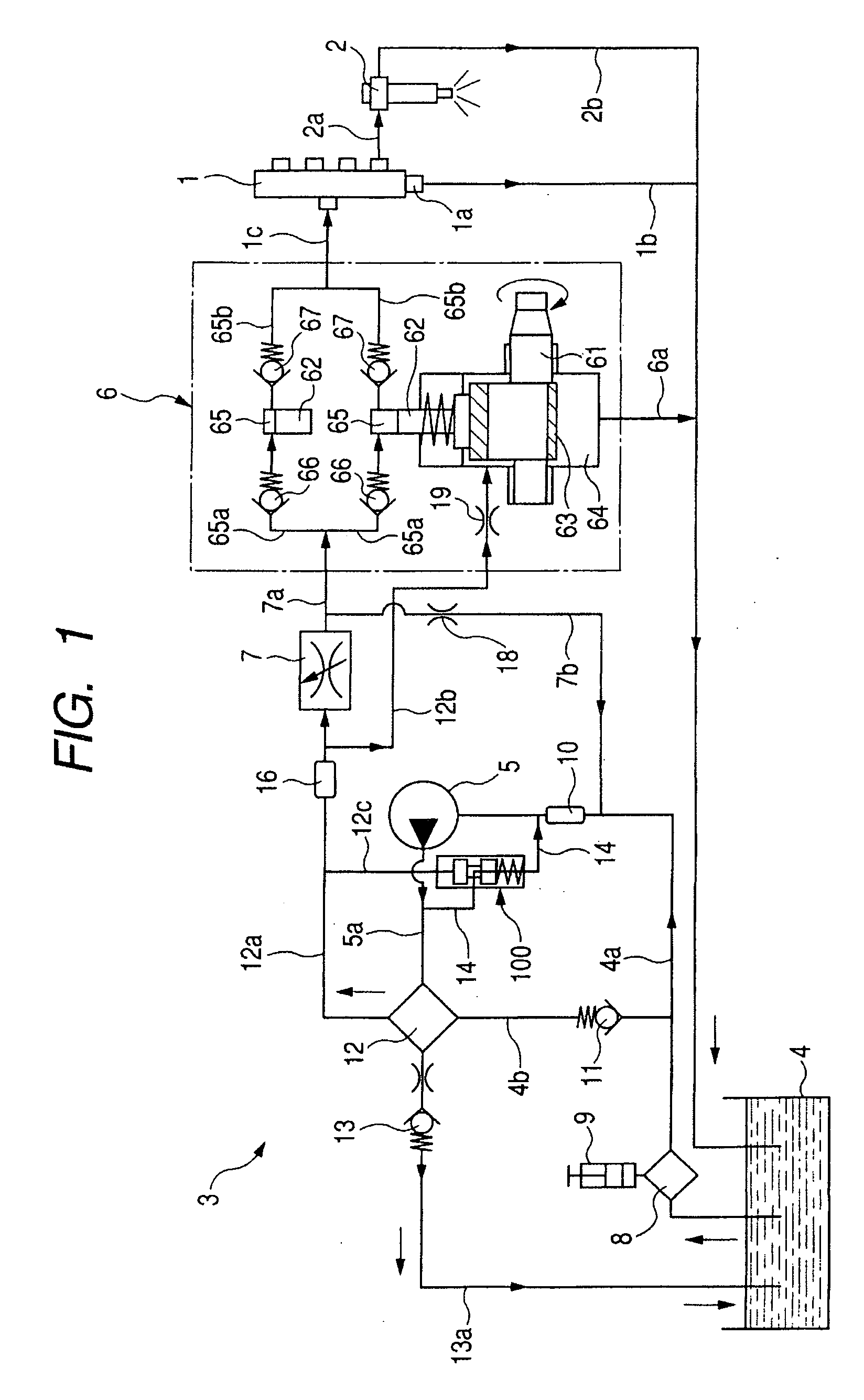 Fuel supply system having fuel filter installed downstream of feed pump