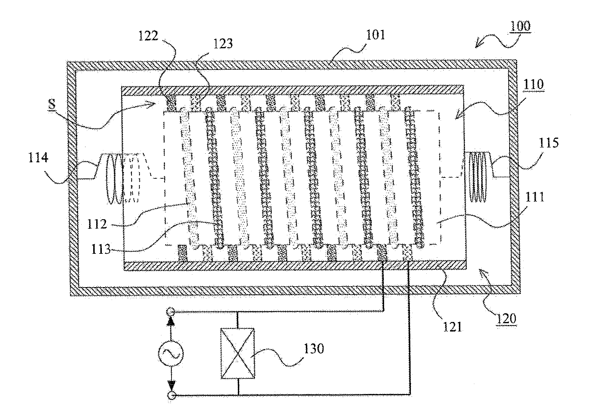 Electrostatic induction power generator