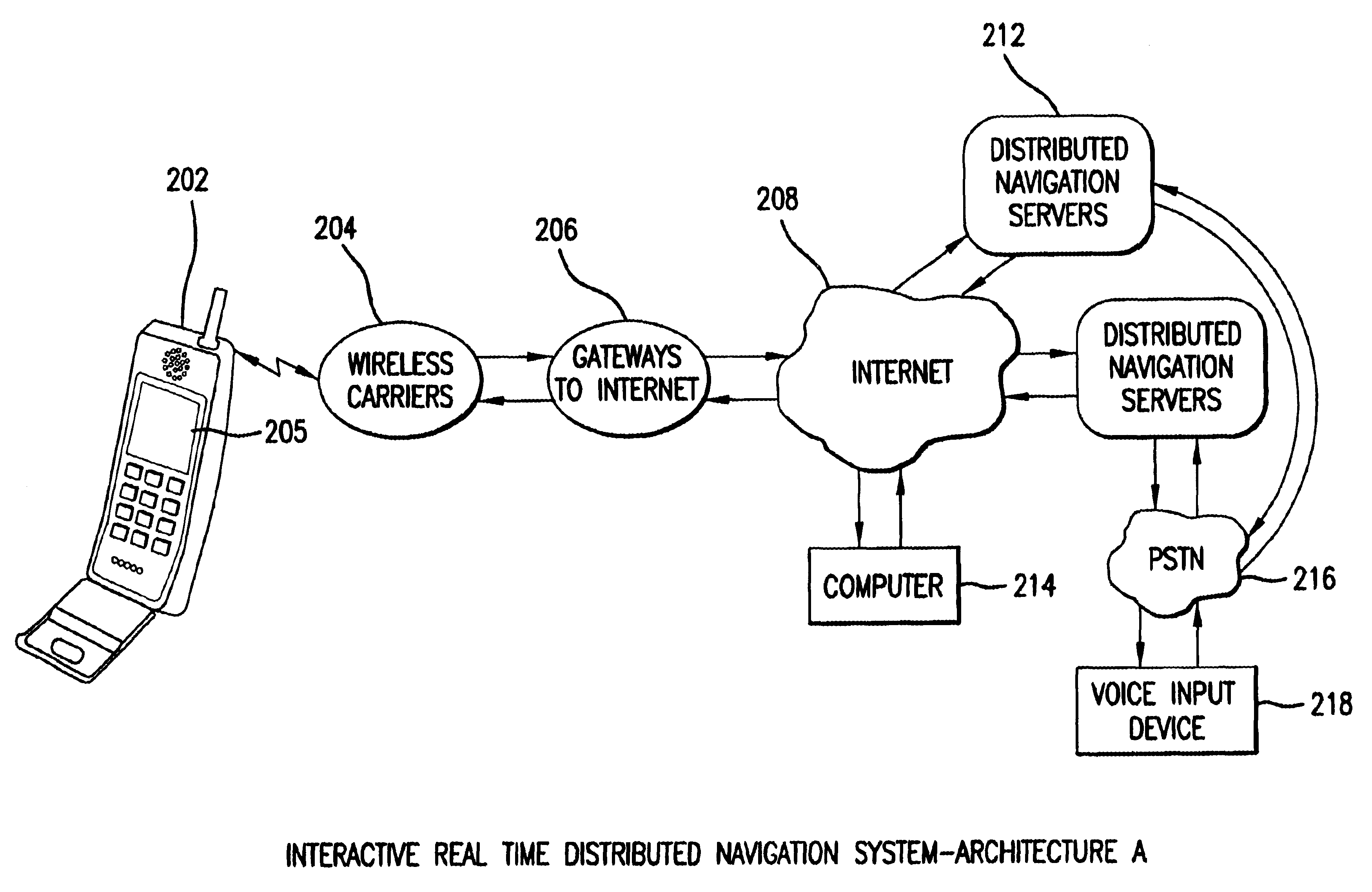 Method and system for an efficient operating environment in a real-time navigation system