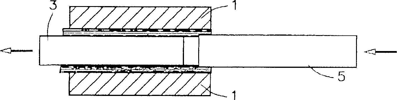 Polyimide formed body manufacture and device thereof