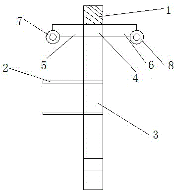 Stranding cage plate for shaped wire stranding positioning device