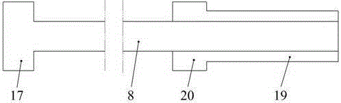 Combined hydraulic cylinder with adjustable power output angle