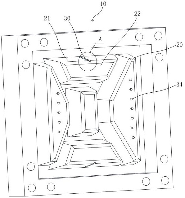 A demoulding method and injection molding machine for plastic molding