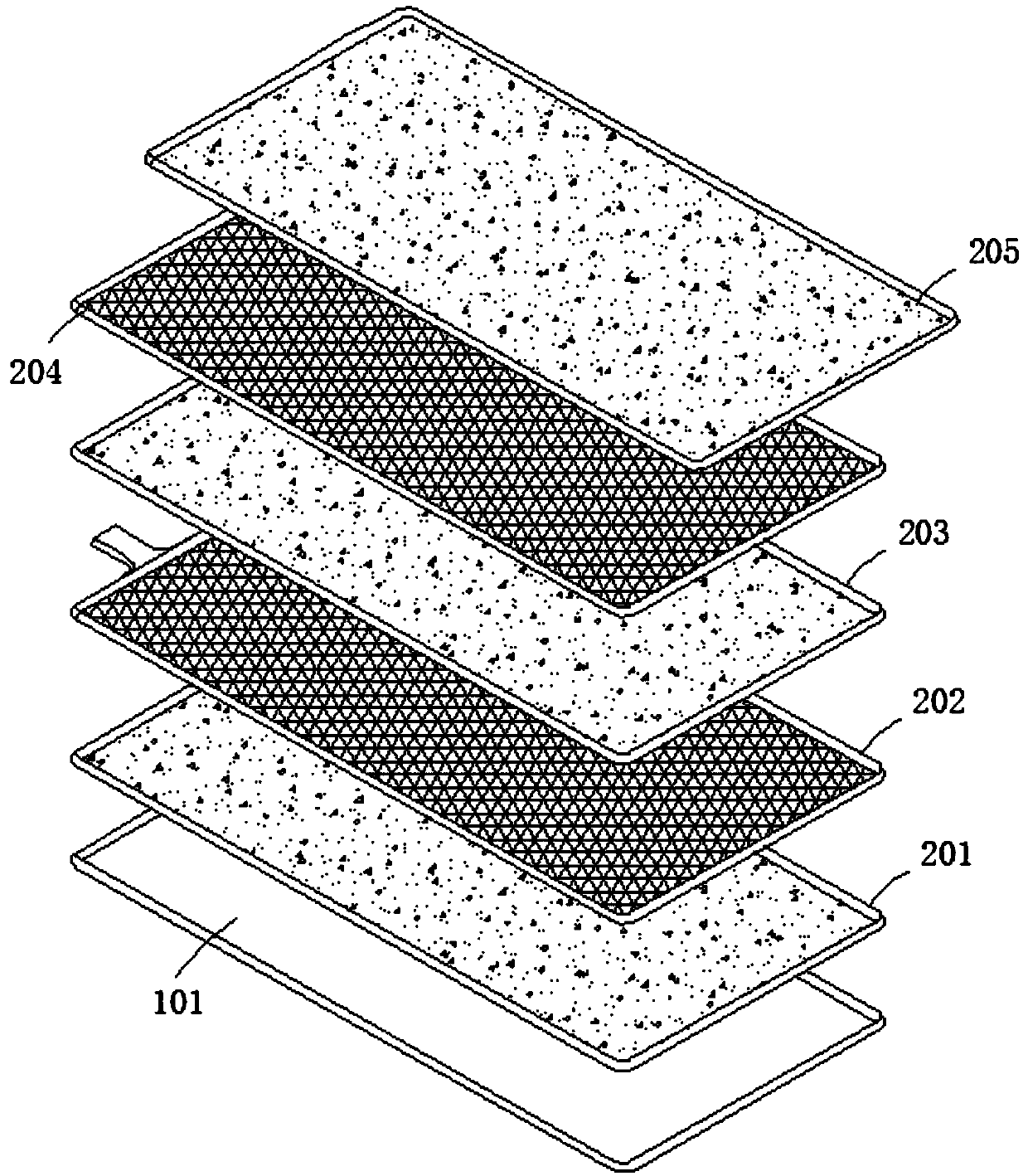 Ultra-thin lead-acid battery plate cluster module