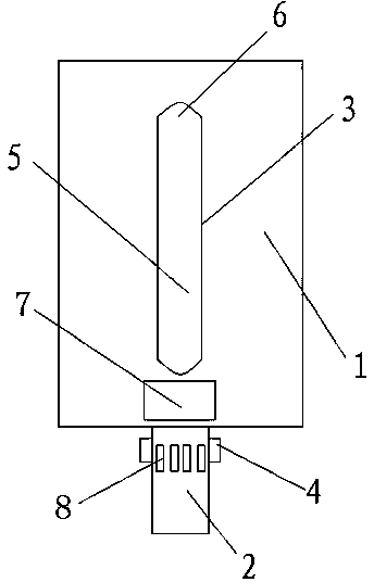 Sterilizing light-emitting tool with heating function and adjustable height