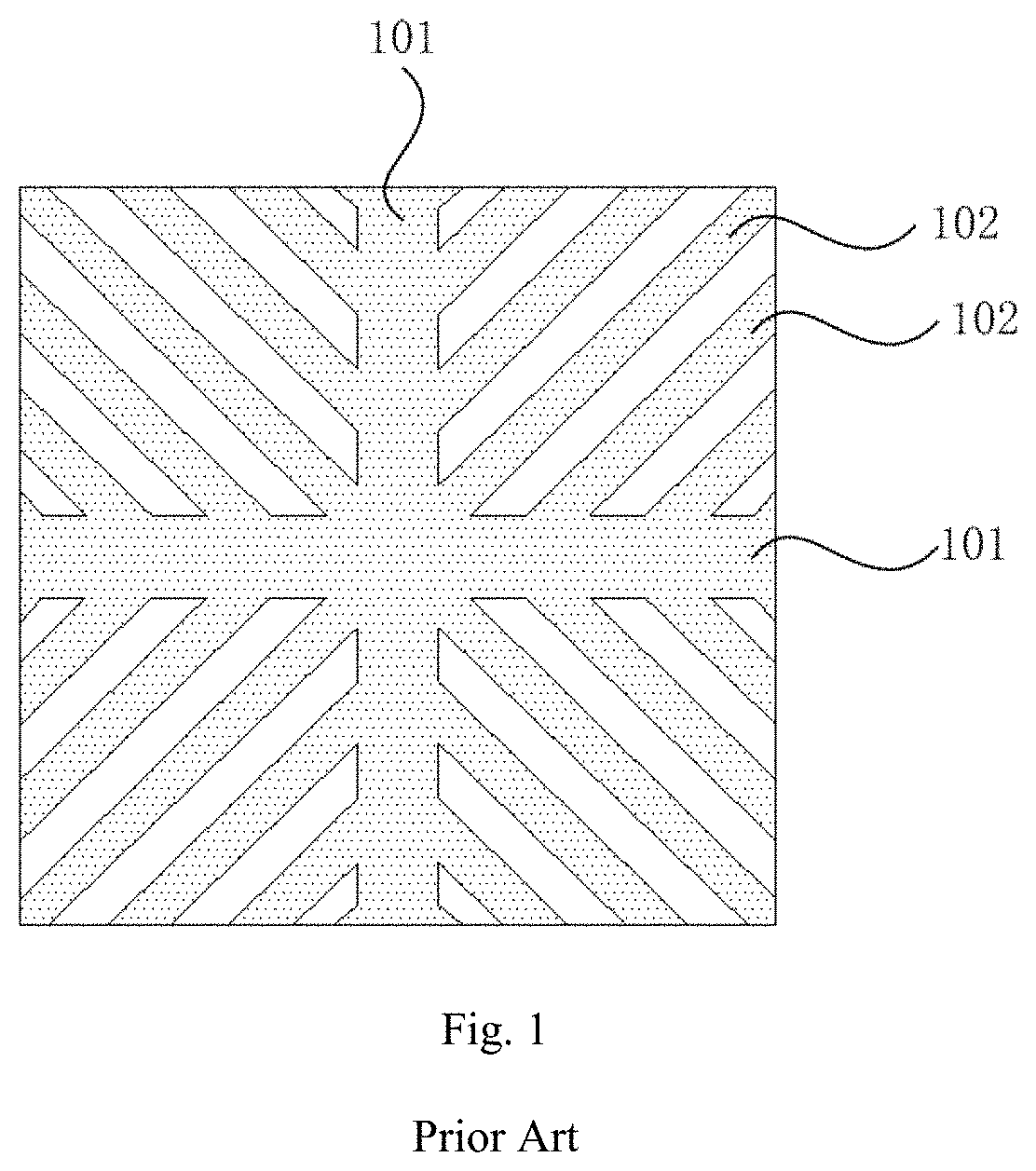 Electrode structure and liquid crystal display panel