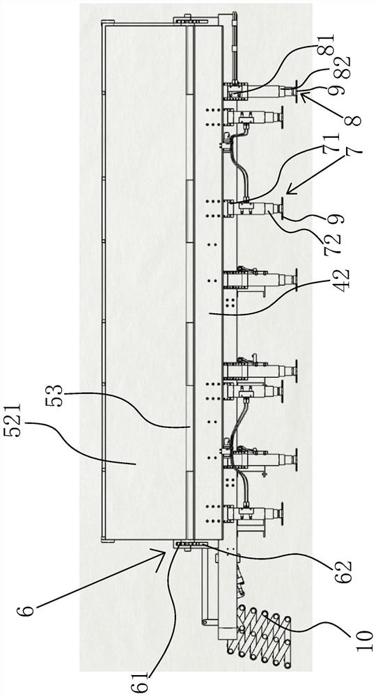 Vehicle-mounted parking apron