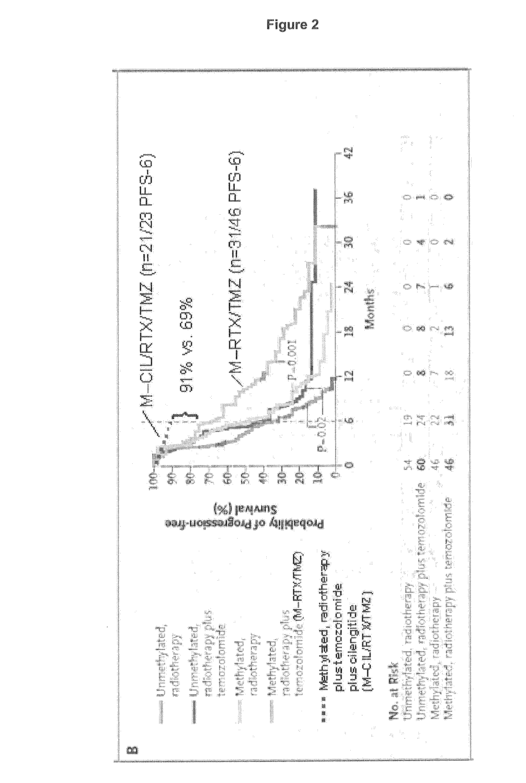 Specific therapy and medicament using integrin ligands for treating cancer