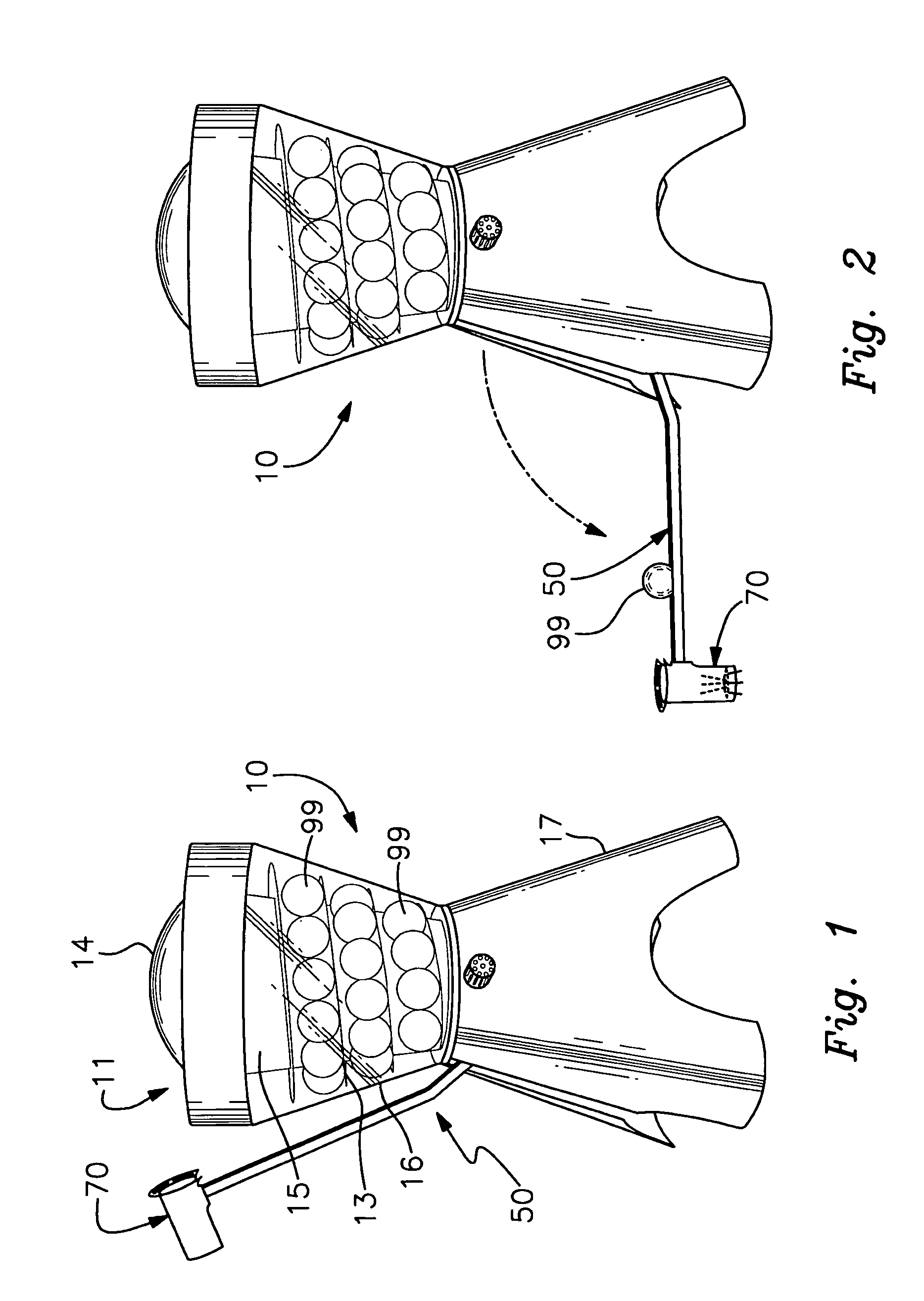 Golf ball dispensing and teeing device