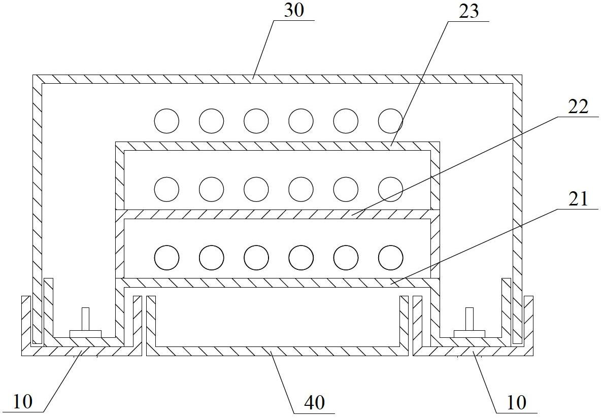 Intelligent building comprehensive wiring system and cable bridge thereof