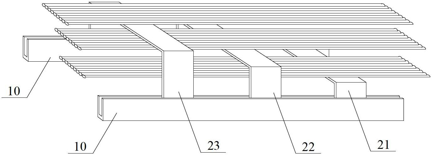 Intelligent building comprehensive wiring system and cable bridge thereof